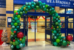 Christmas arch