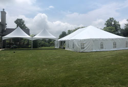 white tent