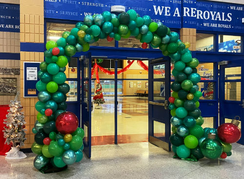 Christmas arch