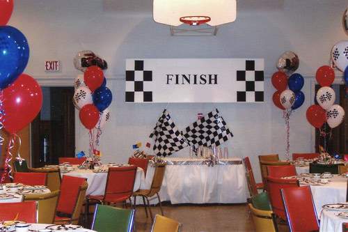 Bar mitzvah decor