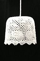 Lace lamp shade