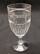 plastic water goblet